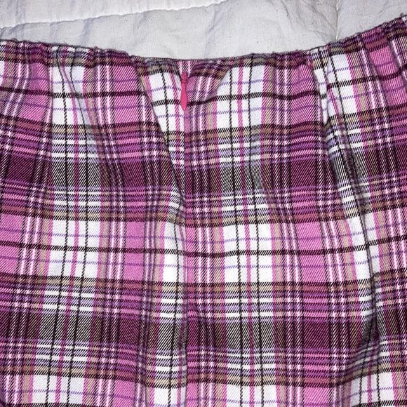 Target pink plaid skirt - Picture 3 of 3